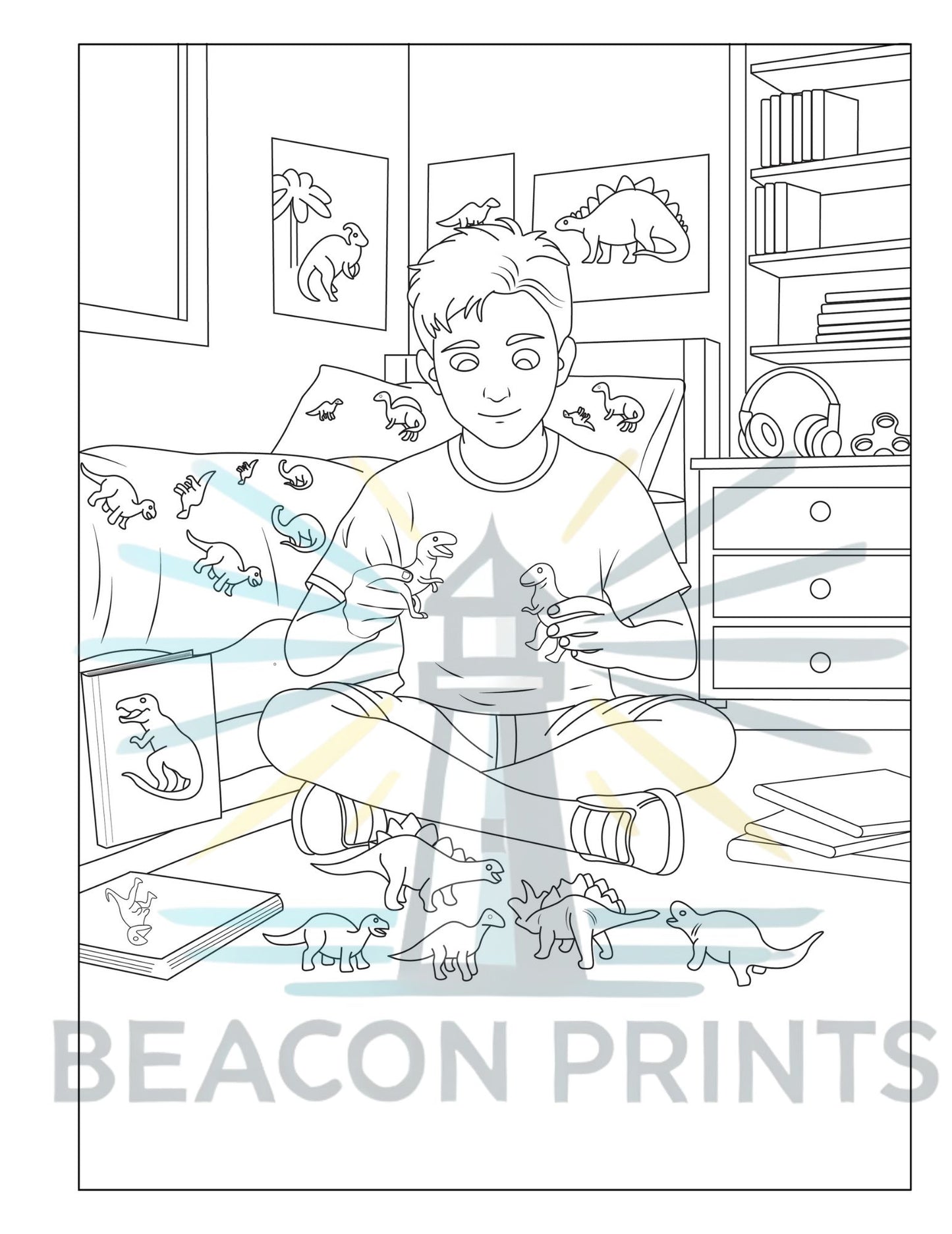 Ordinary Days: A Disability Representation Coloring Book