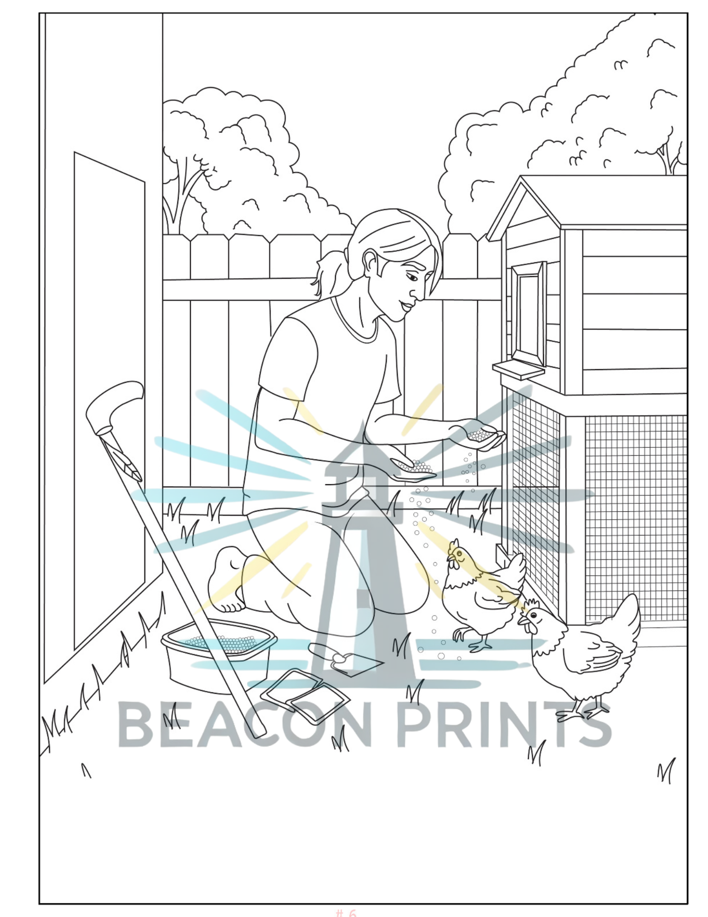 Color Me Seen — Disability Awareness Month Digital Coloring Page